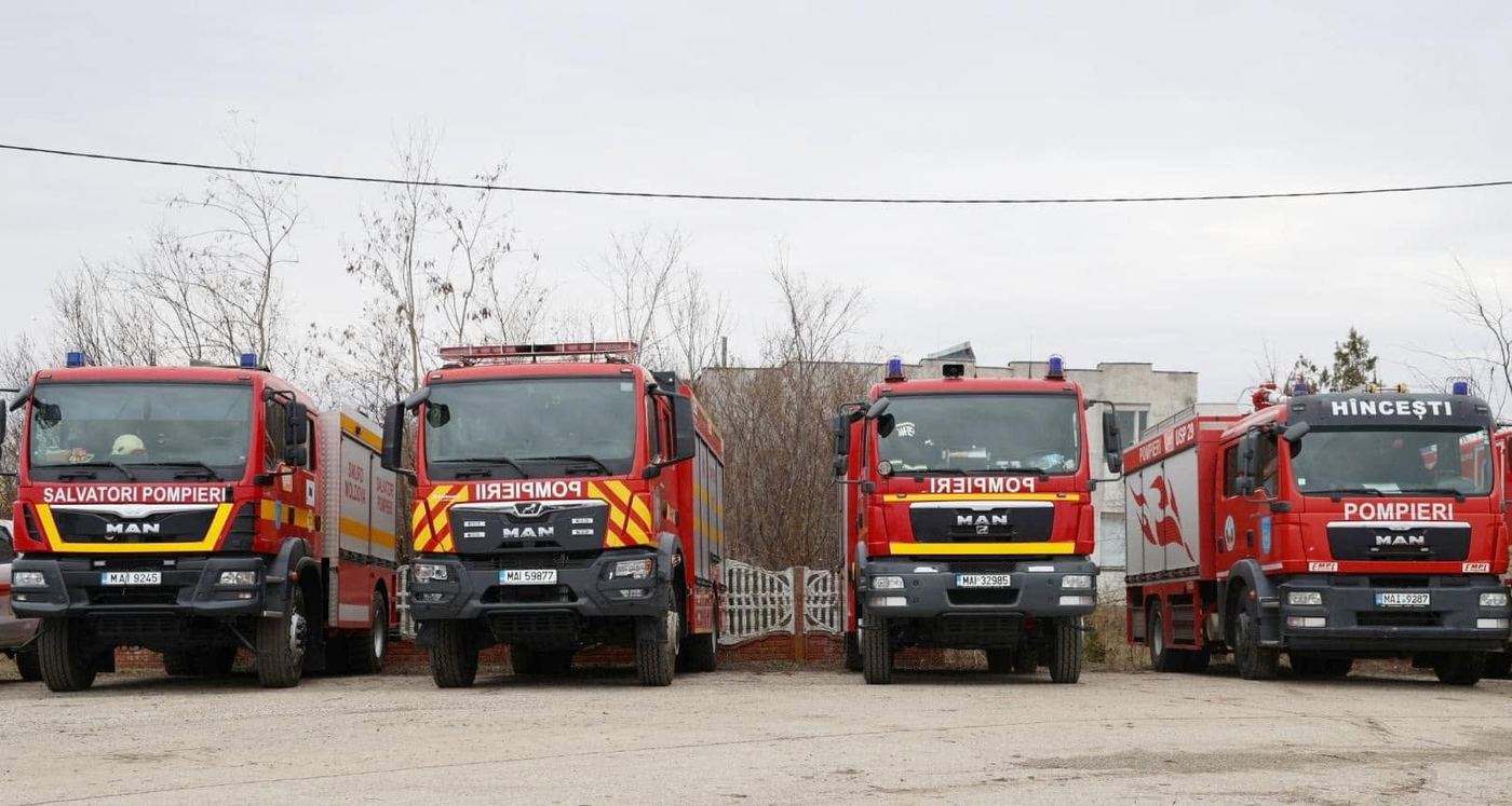 Autospeciale de intervenție aliniate