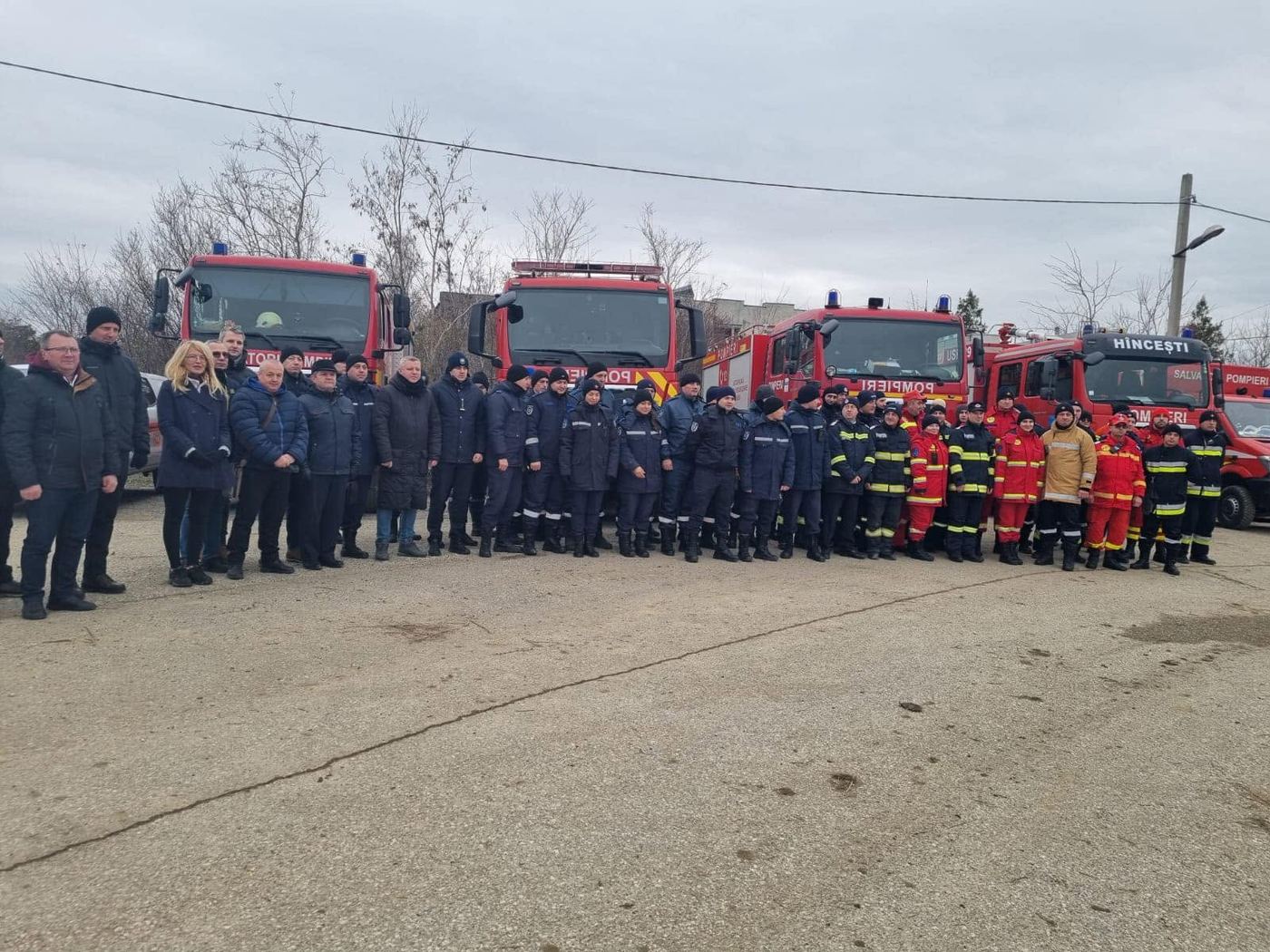 Participanții la exercițiu